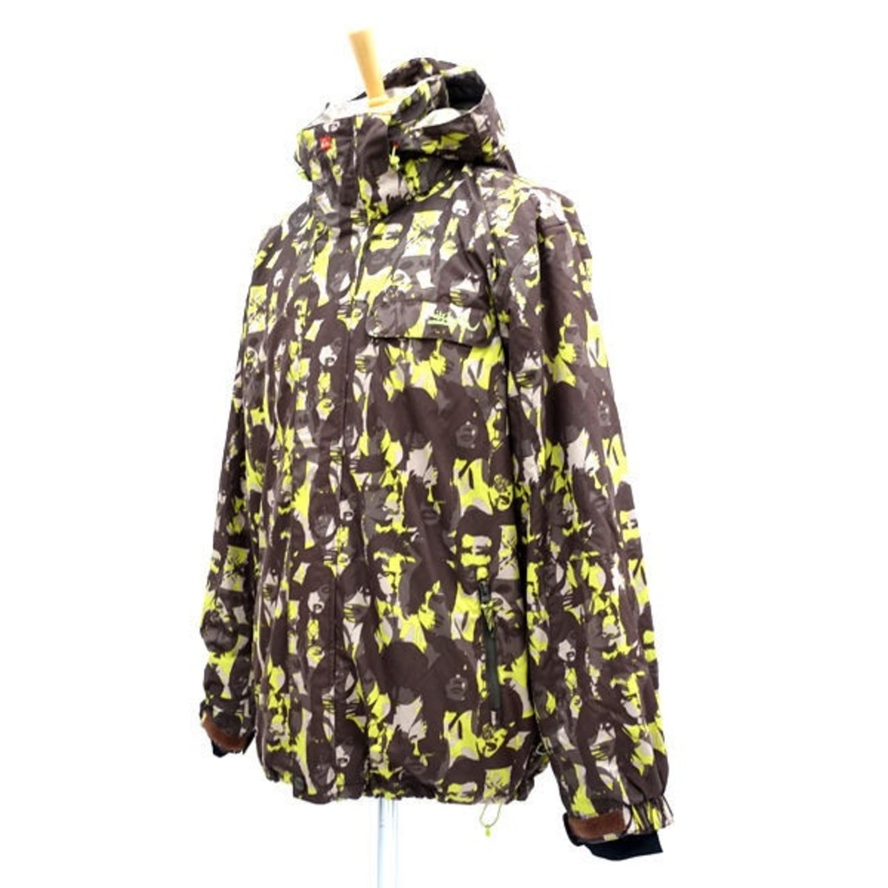 Quiksilver overprint multi face skiing jacket youth size S fits 8/9